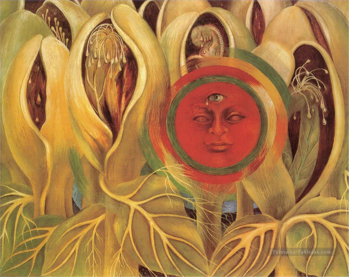 Soleil et vie féminisme Frida Kahlo Peintures à l'huile